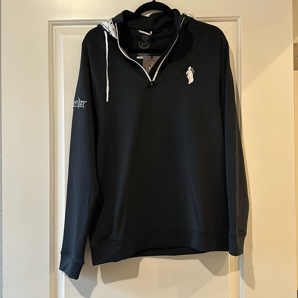 Swannies Golf Hooded Q-Zip